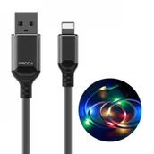 Kable USB - Proda Proda Leiyin Series PD-B14i Lightnin LED 1M Czarny 1573-74475_20190902144706 - miniaturka - grafika 1