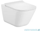 Miski WC - Roca Gap Square + deska wolnoopadająca Ultraslim A34H472000 - miniaturka - grafika 1