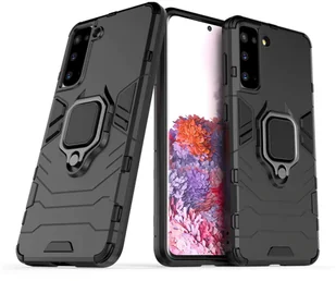 Alogy Etui Stand Ring Armor do Samsung Galaxy S21 Plus czarne 9158X1 - Etui i futerały do telefonów - miniaturka - grafika 6
