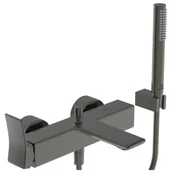 Baterie wannowe i prysznicowe - Ideal Standard Conca Bateria wannowa ścienna magnetyczny szary BC763A5 - miniaturka - grafika 1