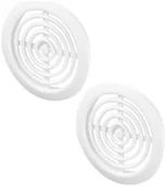 Drzwi wewnętrzne - Awenta Osłona wentylacyjna  Mini 45 x 52 mm biała 2 szt. - miniaturka - grafika 1