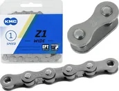 Części rowerowe - KMC KMC Łancuch KMC Z1 szeroki EPT 1/2 x 1/8 128 ogniw 8.6 mm 1-rzędowy uniwersalny 22981-uniw - miniaturka - grafika 1