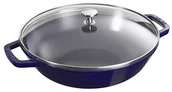 Woki - Staub 40511  467  0 Wok, 30 cm, żeliwo, granatowy 40511-467-0 - miniaturka - grafika 1