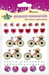Naklejki kryształki + rower 3D - Dekoracje domu - miniaturka - grafika 2