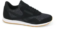 Buty sportowe damskie - Reebok CL Nylon Slim TXT Lux BS9448 czarny - miniaturka - grafika 1