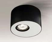 Lampy sufitowe - Shilo plafon techniczny Toki GU10 czarny 1122 - miniaturka - grafika 1