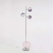 Lampy stojące - KARE 3-punktowa lampa stojąca CALOTTA styl retro chrom - miniaturka - grafika 1