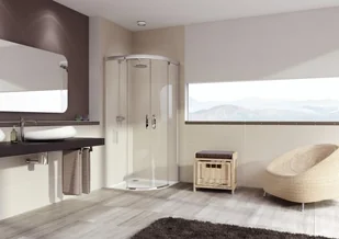 Huppe Aura Elegance 90x90 402418087321 - Kabiny prysznicowe - miniaturka - grafika 2