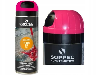 Farba Budowlana Spray Do Oznaczeń Fluo 1szt 500ml - Farby zewnętrzne - miniaturka - grafika 2