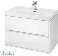 Szafki łazienkowe - Cersanit Szafka z umywalką biały 80 Crea S801-279) ________AUTORYZOWANY_DYSTRYBUTOR________ ZNALAZŁEŚ TANIEJ$126 ZADZWOŃ 523-975-159 S801-279 - miniaturka - grafika 1