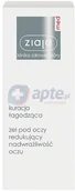 Kosmetyki pod oczy - Ziaja Med. Kuracja skóry wokół oczu (kuracja łagodząca) - Żel pod oczy redukujący nadwrażliwość oczu 15ml - miniaturka - grafika 1