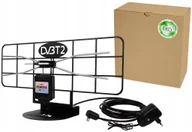 Anteny TV - NAJMOCNIEJSZA ANTENA POKOJOWA DVB-T2 FORTIS 4K LTE - miniaturka - grafika 1