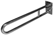 Akcesoria łazienkowe - Faneco Uchwyt dla niepełnosprawnych uchylny 32 600 mm stal połysk S32UUWC6SNP - miniaturka - grafika 1