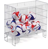 Artykuły do ekspozycji w sklepie - AJ Produkty Kosz ekspozycyjny z siatki, 790x840x410 mm - miniaturka - grafika 1