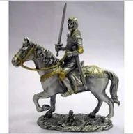 Figurki dekoracyjne - Veronese CYNOWY RYCERZ (AT08814A2) - miniaturka - grafika 1