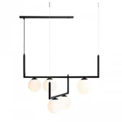 Lampy sufitowe - Aldex Artemere lampa wisząca 5-punktowa czarna 1071F1 - miniaturka - grafika 1