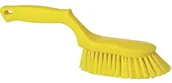 Miotły, szufle, mopy - Vikan wspólnym vikan 41696 ergonomiczne szczotka do twardych dłoni z włókien, żółty 41696 - miniaturka - grafika 1