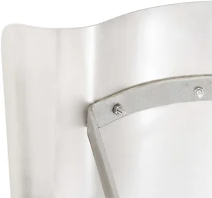 vidaXL Nasada kominowa ze stali nierdzewnej, srebrna vidaXL - Akcesoria kominkowe - miniaturka - grafika 5