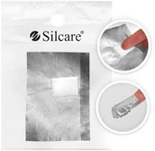 Zmywacze i cleanery do paznokci - Silcare Folia aluminiowa płatki do usuwania hybryd - miniaturka - grafika 1