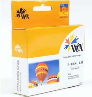 Wox Tusz Epson Expression Photo HD XP-15000 zamiennik 378XL Light Magenta 13ml E378LMN (WOX-E378LMN) - Tusze zamienniki Wox Tusz Epson Expression Photo HD XP-15000 zamiennik 378XL Light Magenta 13ml E378LMN (WOX-E378LMN) - Tusze zamienniki - miniaturka - grafika 1
