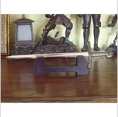 Repliki - broń - WŁOCHY DREWNIANY STOJAK NA NOŻYK DO LISTÓW (AGST.01) - miniaturka - grafika 1