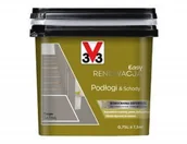 Farby zewnętrzne - V33 Easy Renowacja Podłogi Schody Taupe 0,75L - miniaturka - grafika 1