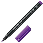 Foliopisy - Staedtler 313 Lumocolor pisak uniwersalny S-koronka, trwałe, około 0.4 MM, 10 sztuk w kartonie Kabura, fioletowy 313-6 - miniaturka - grafika 1