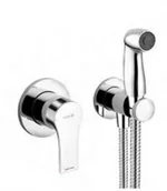 Zestawy prysznicowe - Kludi 489990565 ZENTA SL zestaw higieniczny komplet - miniaturka - grafika 1