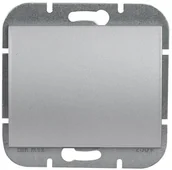 Wyłączniki światła i elektryczne - Abex Onyx srebro łącznik schodowy WP-5O WP-5O srebro - miniaturka - grafika 1