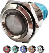 Dzwonki i gongi - Honyone PRZYCISK 22mm WANDALOODPORNY CHWILOWY LED 250/24V NXAS921 - miniaturka - grafika 1