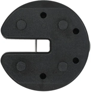 vidaXL Obciążniki do altany, 4 szt., czarne, 220 x 30 mm, beton - Akcesoria do urządzeń ogrodniczych - miniaturka - grafika 5