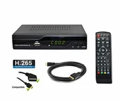 Tunery DVB-T - Strom Prąd 505 nieograniczonym czy naziemnych HEVC zapewniający Receiver HD  kompatybilny z DVB-T2 na potrzeby nowych kanałów  HDMI Full HD PVR USB -505 - miniaturka - grafika 1