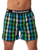 Bielizna sportowa męska - Horsefeathers bielizna męska APOLLO BOXER SHORTS green) - miniaturka - grafika 1