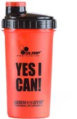 Shakery i bidony sportowe - Olimp Shaker, Yes I Can, czerwono-czarny, 700 ml - miniaturka - grafika 1