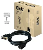 Adaptery i przejściówki - Club 3D HDMI Adapter sieciowy 2 m HDMI to DVI-D dwukierunkowy czarnym CAC-1211 CAC-1211 - miniaturka - grafika 1
