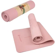 Maty do ćwiczeń - Springos Mata do ćwiczeń 183 cm różowa YG0018 - miniaturka - grafika 1