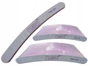 Akcesoria do paznokci - Pilnik Banan Zebra 100/180 50szt Do Żeli Hybryd - miniaturka - grafika 1