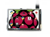 Podzespoły elektroniczne - Raspberry Pi Waveshare Ekran dotykowy Waveshare B - rezystancyjny LCD IPS 3,5'' 320x480px GPIO dla 3/2/B+/Zero WSR-15128 - miniaturka - grafika 1