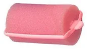 Wałki do włosów - Ponik's Wałki Z Gąbki 38 mm Różowe CW134 -12 szt. - miniaturka - grafika 1