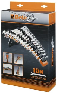 BETA KLUCZE płasko - oczkowy 15cz. 6-24mm 42/SP15 - Klucze i nasadki - miniaturka - grafika 3