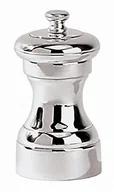 Pojemniki na przyprawy - Peugeot młynek do soli piersiówka, metal posrebrzany, 7 x 7 x 10 cm 42723S10 - miniaturka - grafika 1