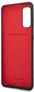 Ferrari Hardcase FESSIHCS62BK S20 G980 czarny/black Silicone hurtel-62364-0 - Etui i futerały do telefonów - miniaturka - grafika 6