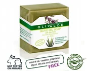 Mydła - Mydło Oliwkowe Z Aloesem Olivaloe 200G Grecja - miniaturka - grafika 1