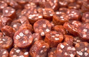 BOW WOW BOW WOW Wołowe krążki salami [BW437R] 80g 10322 - Przysmaki dla psów - miniaturka - grafika 2