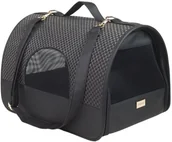 Transportery dla kotów - Ami Play Transporter Morgan dla psa i kota rozm L kolor czarny - miniaturka - grafika 1