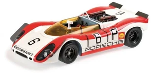 Minichamps Porsche 908/02 Spyder #6 Lins/Attwood 1000 km Nurburgring 1969 - Kolekcjonerskie modele pojazdów - miniaturka - grafika 3