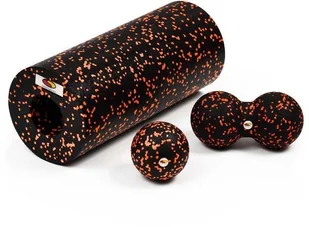 SMJ sport Zestaw EPP do masażu: roller + piłka + podwójna piłka SMJ sport YG025 - Akcesoria do masażu - miniaturka - grafika 5