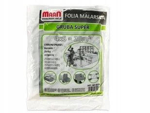 Folia Malarska Super Gruba Ochronna 4 X 5 M 33um - Folie i taśmy malarskie - miniaturka - grafika 6