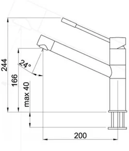 Elleci Sava chrome MIKSAVCR - Baterie kuchenne - miniaturka - grafika 3