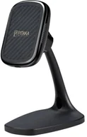 Ładowarki do telefonów - Pitaka Bezprzewodowa ładowarka biurkowa Pitaka MagEZ Mount Qi Deskop, czarna 8594184313381 - miniaturka - grafika 1